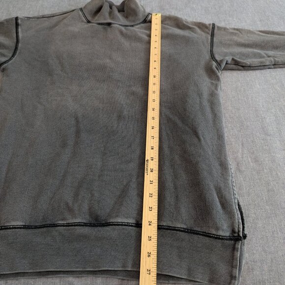 Free People Grey mock neck Sweatshirt - Size S - Picture 9 of 10
